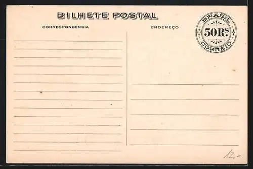 AK Brazil, Affonso Penna Presidente Dos E U Do Brazil, Centenario Da Abertura Dos Portos