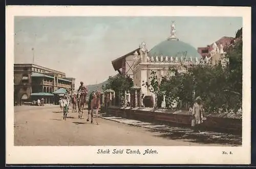 AK Aden, Sheik Said Tomb, Kamele