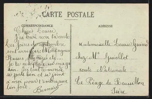 AK Troyes, Rue Urbain IV., Geschäfte