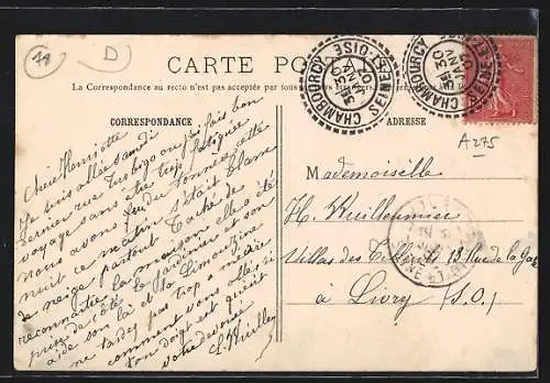 AK Aigremont, Propriete de Mme Henry Wuillemier mit Garten