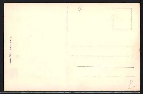 AK Metz, Kaiser Wilhelm Ring mit Passanten