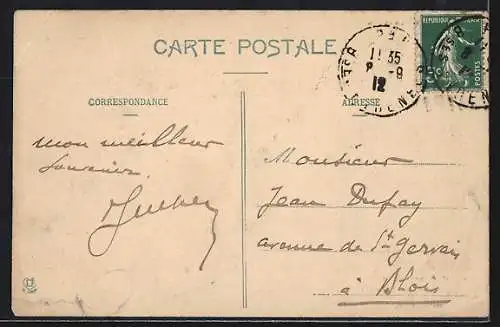 AK Pau, Avenue Leon Say et Boulevard des Pyrenees