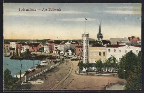 AK Swinemünde, Am Bollwerk