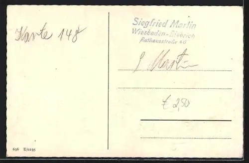 AK Briefmarkensprache, Pärchen in eleganter Kleidung