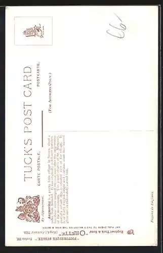 Künstler-AK Angmering, the church