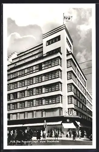 AK Stockholm, PUB the popular Department Store