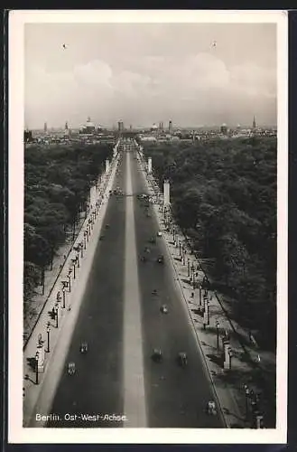 AK Berlin-Tiergarten, Ost-West-Achse