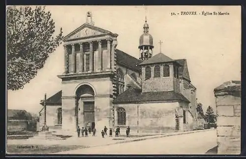 AK Troyes, Église Saint-Martin