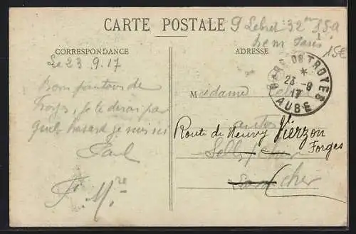 AK Troyes, Le Cirque Municipal, Zirkus