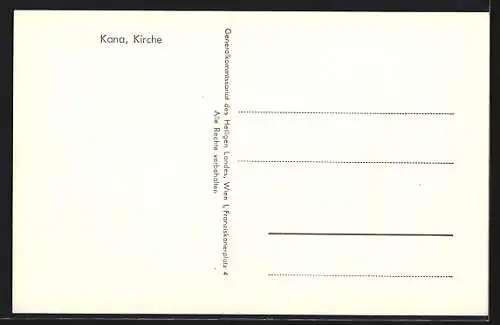AK Kana, Kirche