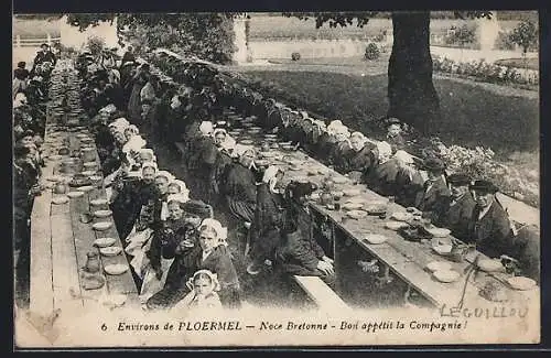 AK Ploërmel, Noce Bretonne, Bon appétit la Compagnie !