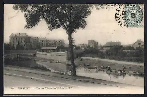 AK Belfort, Vue sur l'Ecole des Fréres