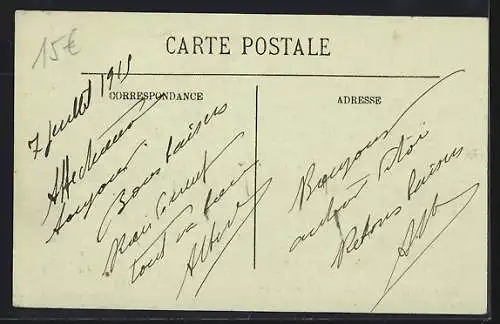 AK Bar-sur-Aube, la Rue Nationale