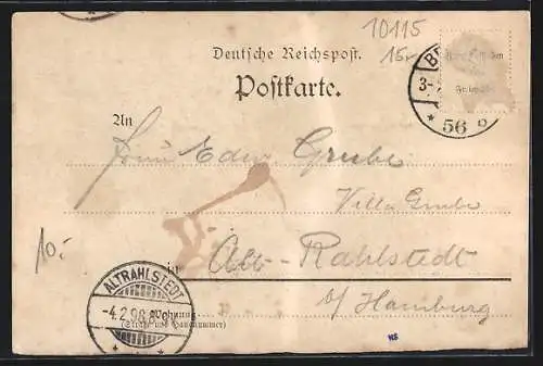 AK Berlin, Gasthaus Weihenstephan, Innenansicht, Friedrichstrasse 176-177