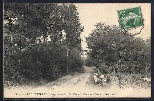 AK Franconville, Le Chemin des Éboulures