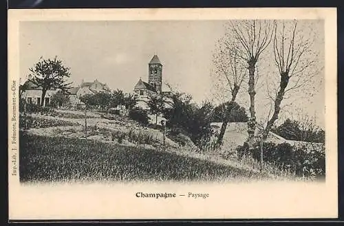 AK Champagne, Paysage