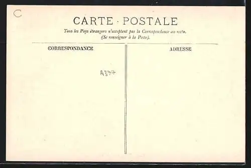 AK Champagne, Vue du Château