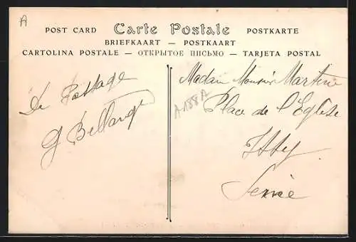 AK Eaubonne, Le Château et les Deux Ponts dans un cadre arboré