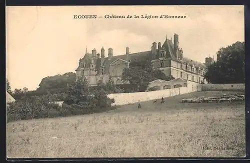AK Écouen, Château de la Légion d`Honneur