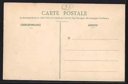 AK La Roche-Guyon, Vue prise de la Route de Chérence