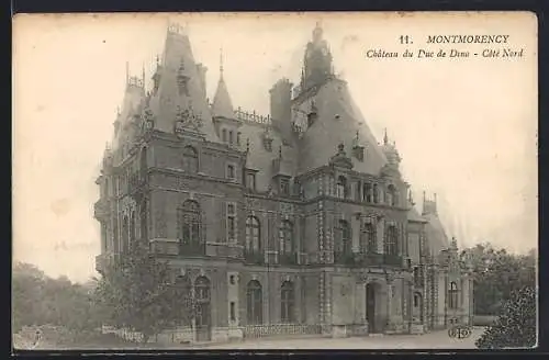 AK Montmorency, Château du Duc de Dino, Côté Nord