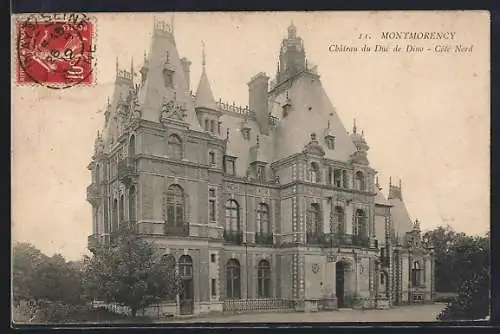 AK Montmorency, Château du Duc de Dino, Côté Nord