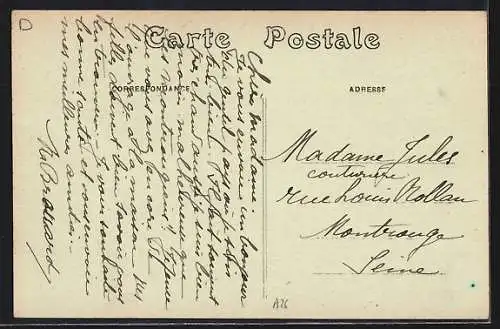 AK Magny-en-Vexin, Vue sur l`Aubette