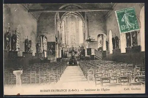 AK Roissy-en-France, Intérieur de l`Église