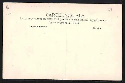 AK Saint-Sulpice-de-Favières, Vue générale, côté sud