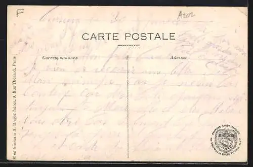 AK Puiseaux, Vue Panoramique (côté Nord)