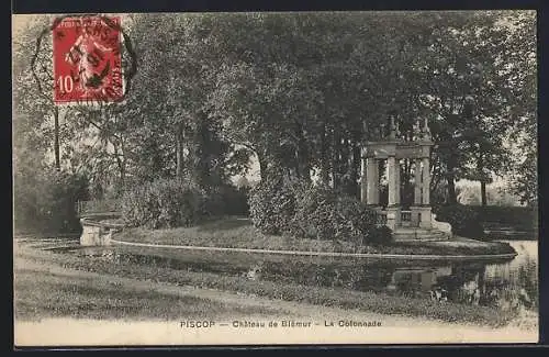AK Piscop, Château de Blémur, La Colonnade