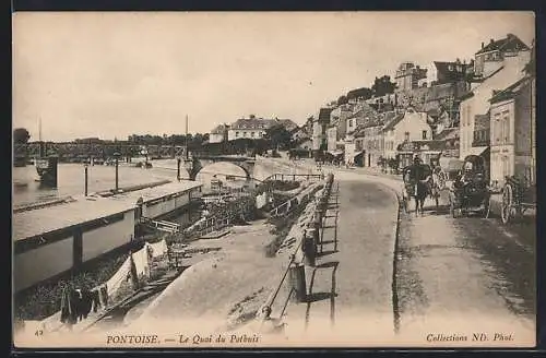 AK Pontoise, Le Quai du Pothuis
