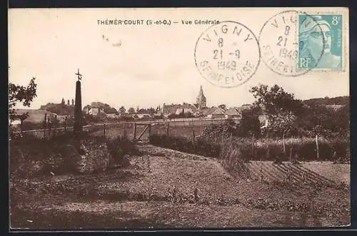 AK Théméricourt, Vue Générale