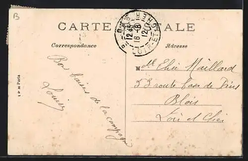 AK Verville, Le Sausseron et pont pittoresque dans un cadre boisé