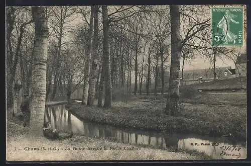 AK Chars, La Viosne derrière la ferme Clochons