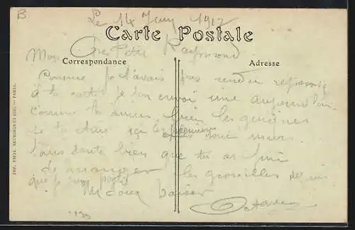 AK Andilly, Vue sur l`Église