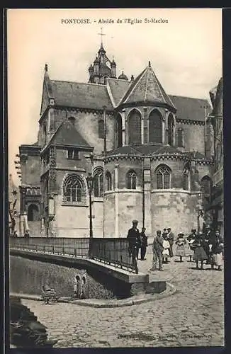 AK Pontoise, Abside de l`Église St-Maclou