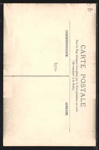 AK Champagne, Vue intérieure de l`église