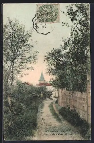 AK Éragny, Chemin des Carrières