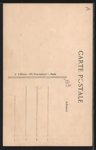 AK Écouen, Château de la Légion d`Honneur, Salle d`Honneur, Cheminée Jean Goujon