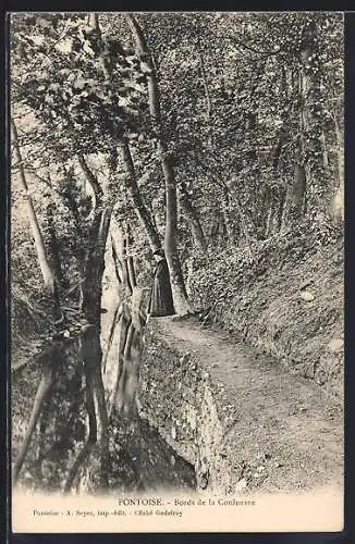 AK Pontoise, Bords de la Conleuvre