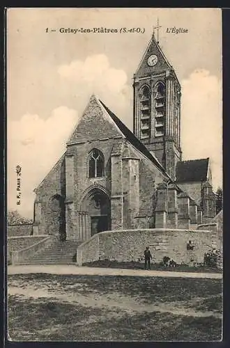 AK Grisy-les-Plâtres, L`église