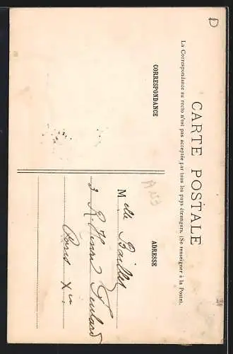 AK Montmorency, La rue St-Victor et sa voûte avec une voiture ancienne