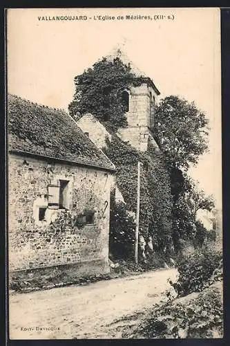 AK Vallangoujard, L`Église de Mézières