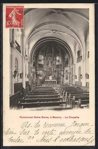 AK Bezons, Pensionnat Notre-Dame, La Chapelle