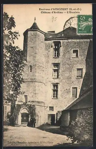 AK Aincourt, Château d`Arthies, L`Enceinte