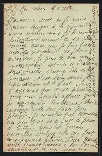 AK Chars, L`Église et la place du village