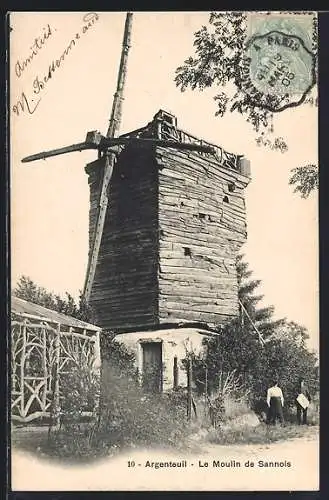 AK Argenteuil, Le Moulin de Sannois