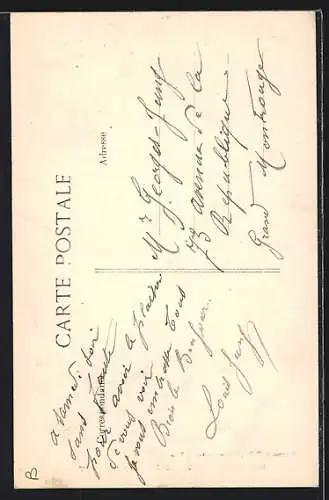 AK Beaumont-sur-Oise, Escalier des 117