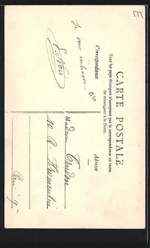 AK Beaumont-sur-Oise, Descente de la rue Basse-de-la-Vallée